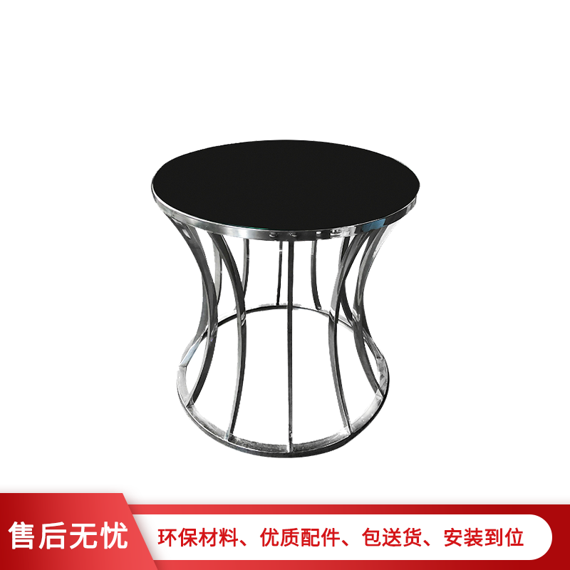 【理政】茶几 办公家具 简约茶几 圆角边几 客厅沙发茶几高清大图
