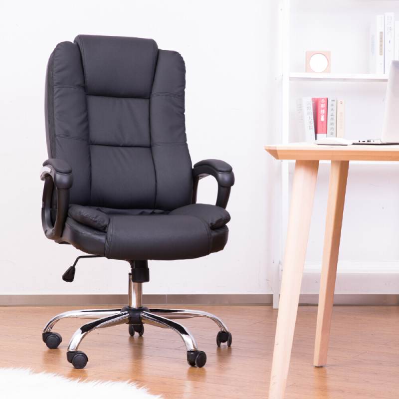 得力4913办公椅黑