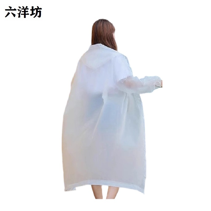 六洋坊 加厚一次性雨衣 白色 件高清大图