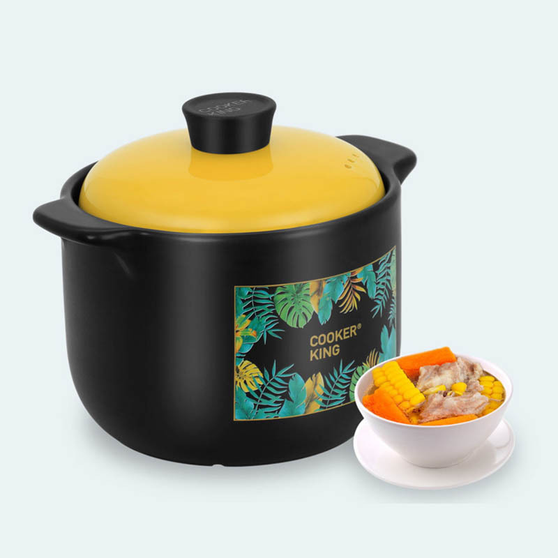 炊大皇(COOKER KING)4L家味煲陶瓷煲(TCX3852)高清大图