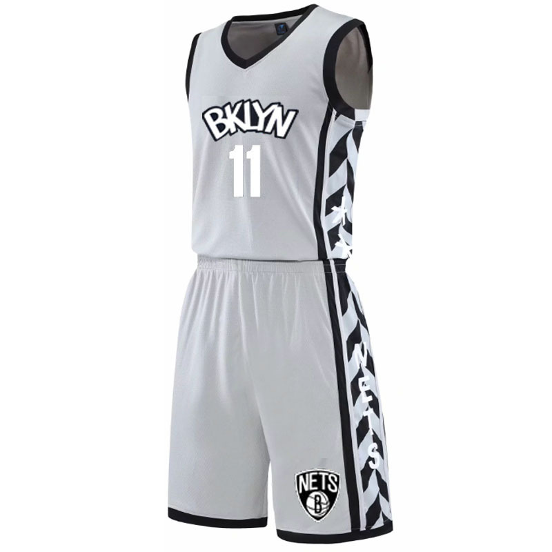 篮网队球衣欧文11号杜兰特篮球服套装男城市版凯尔特人比赛服定制篮网