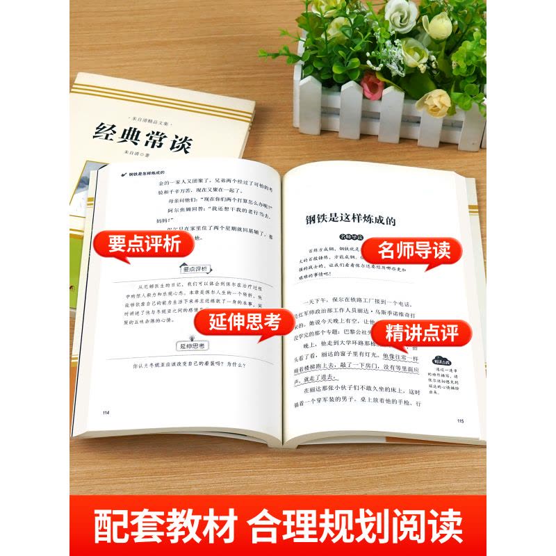 [配套人教版3册]八年级下册必读 [正版]配套人教版钢铁是怎样炼成的初中必读原著完整版 八年级下册的课外书初二8下阅读名图片