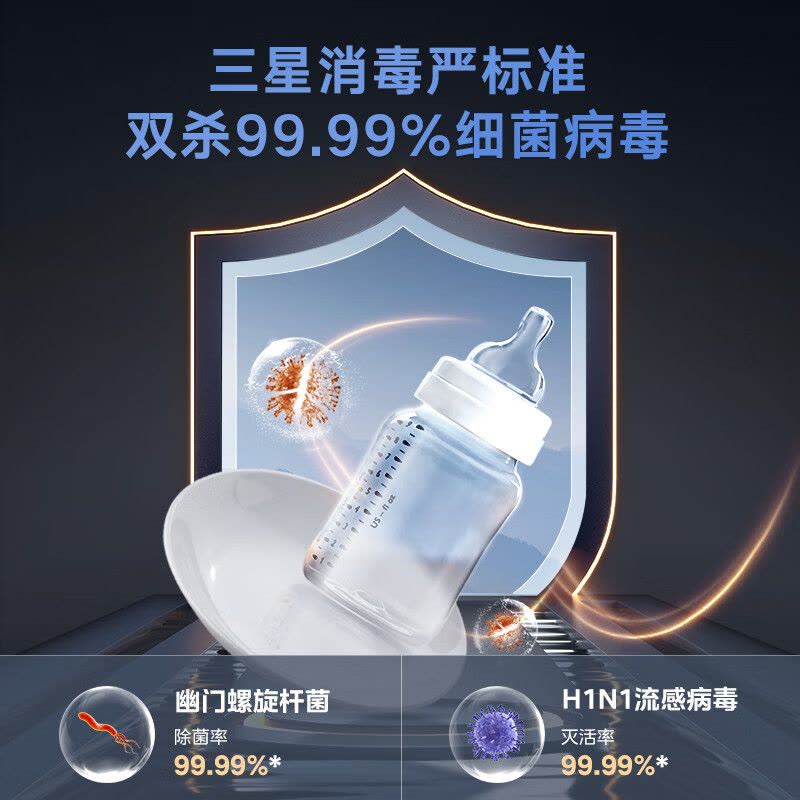美的(Midea)14套嵌入式洗碗机 RX600Pro 升级105℃热风烘干+升降碗篮 一级水效 三星消毒 分层洗 独立图片