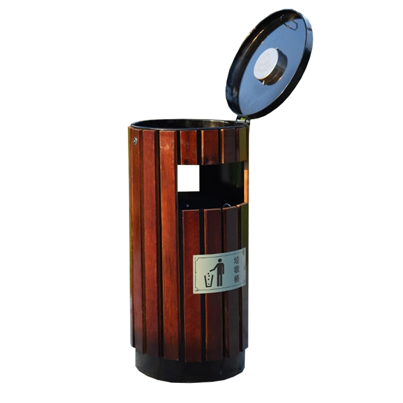 圣承启 垃圾桶 咖色个高清大图