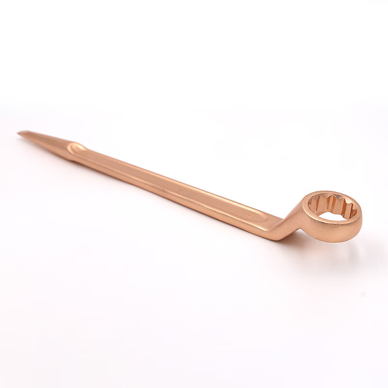 维度/WEDOBE154-27防爆单头梅花扳手铍青铜 防爆高颈撬棒梅花扳手(单位:把) 27mm 1把(单位:把)高清大图