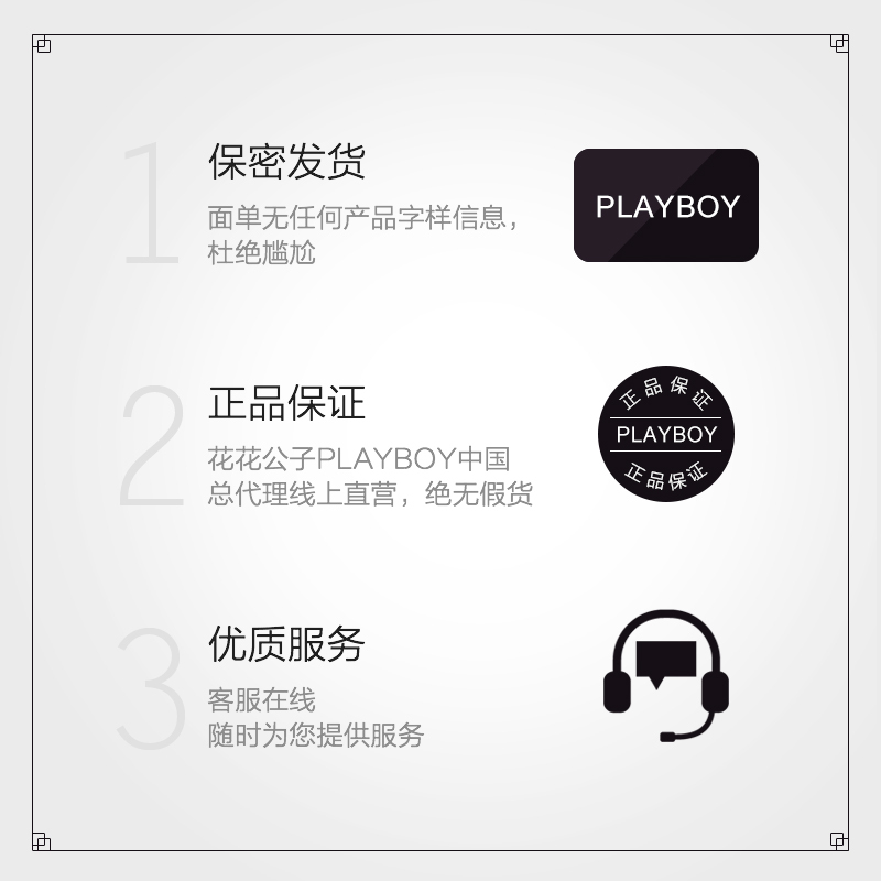 花花公子(PLAYBOY)第二肌肤002系列天然胶乳橡胶避孕套 玻尿酸润滑剂 男用安全套 超薄(零触感) 光面型 3只装