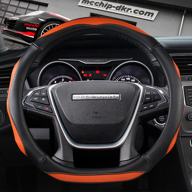 猎豹CS10方向盘套CS9方向盘套专用汽车D型把套四季通用新款