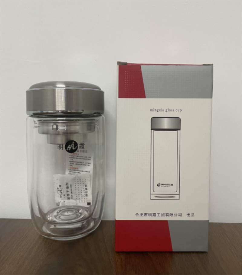 明霞玻璃杯(双层)MXA923-300高清大图