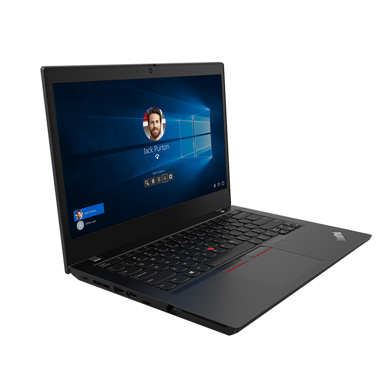联想ThinkPad L14/14英寸商务轻薄笔记本电脑 i5-10210U 8G 512G固态 2G独显 FHD Win10专业版 三年保 定制