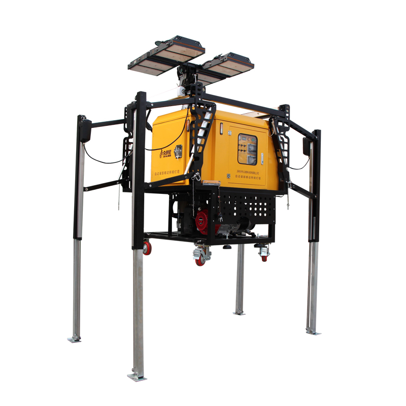 众朗星 zl8305自动装卸移动照明灯塔 4x500w led光源