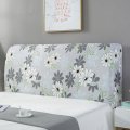 床头罩套床头套软包防尘罩靠背罩子保护套1.8米弹力布1.5床北欧风 繁花似锦 2.2米（适合2.1-2.4米床头使用）