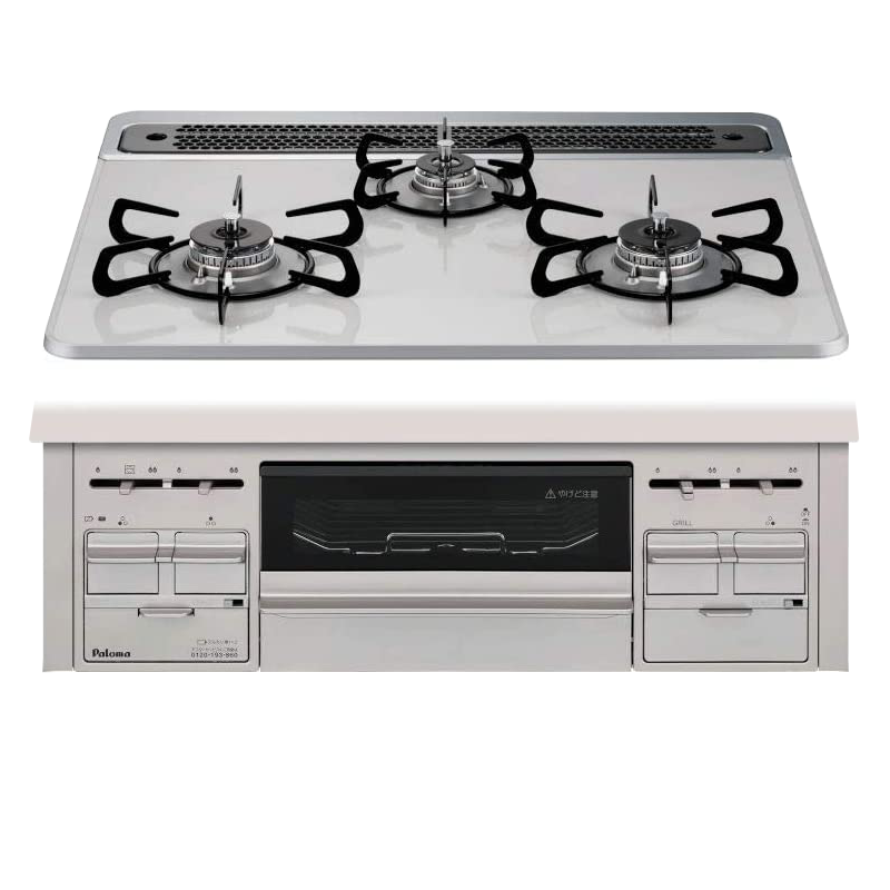 日本进口百乐满燃气灶repla60嵌入式三眼灶煤气炉天然气PD-509WS-60CV