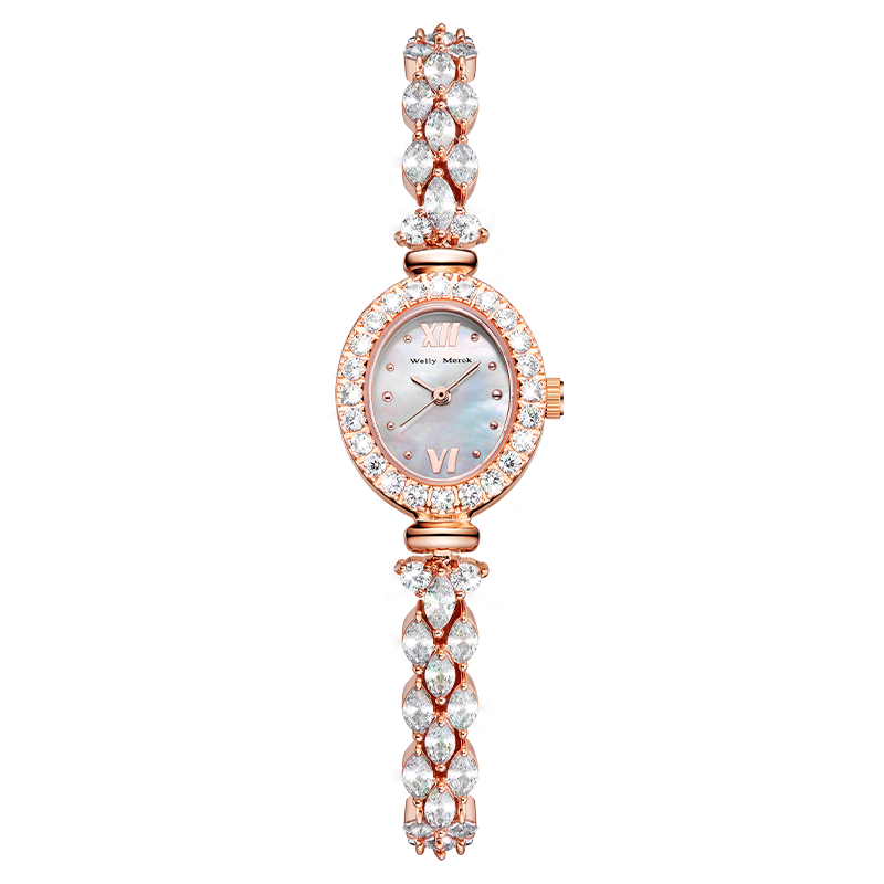 wellymerck威利默克女生手表时尚防水新款美人鱼女士女款细带小巧气质