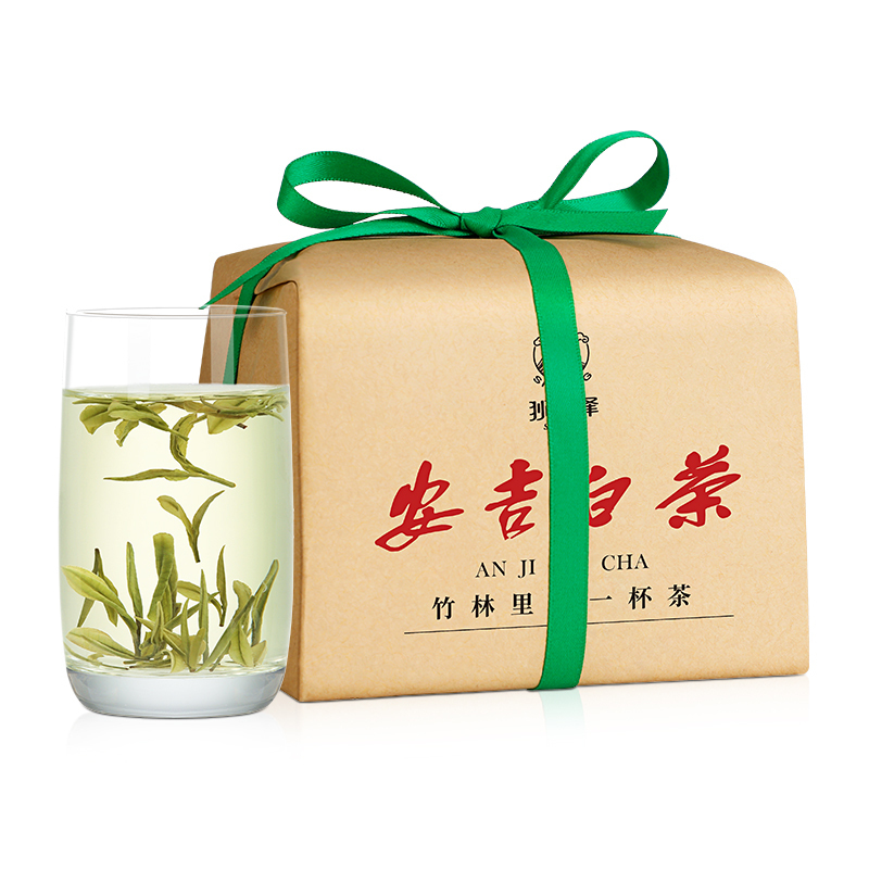狮峰牌2025新茶明前特级优选安吉白茶茶叶100g散装春茶绿茶