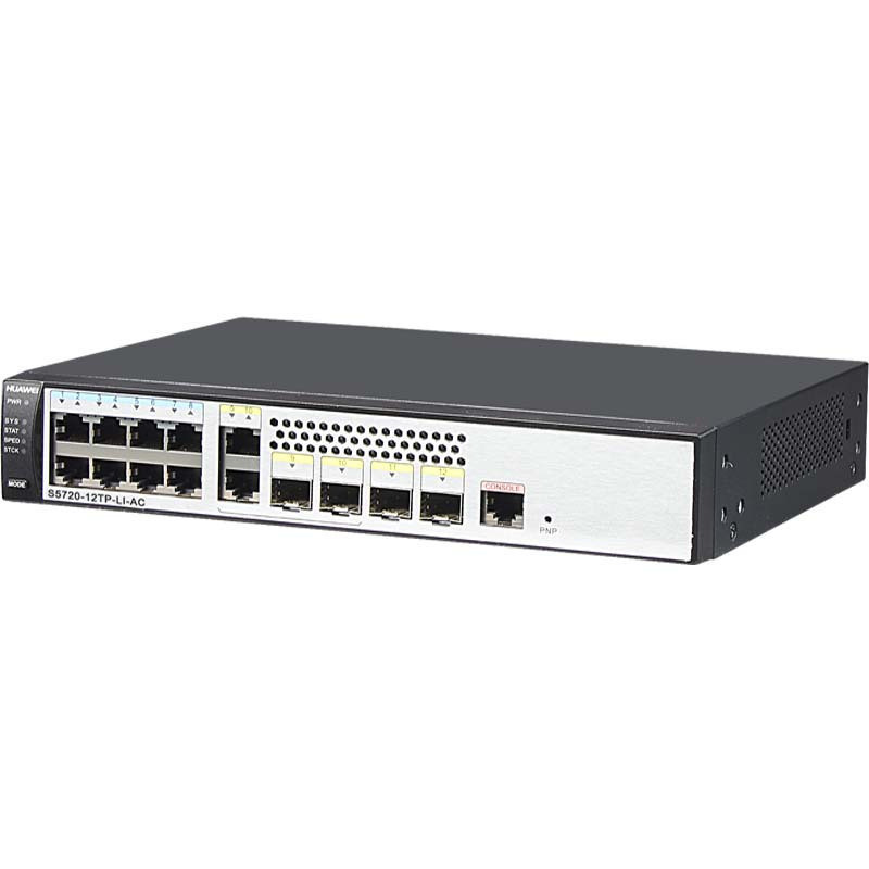 华为（HUAWEI）S5720S12TP-LI-AC 8口千兆电+ 4口千兆SEP 网管交换机
