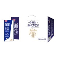 [苏宁易购超市]光明优加250ml利乐砖纯牛奶1*16