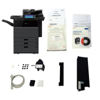 东芝(TOSHIBA)DP-7618A A3黑白激光 打印机复印机 75页/分钟 含同步输稿器+落地三纸盒+出纸盘 SZ