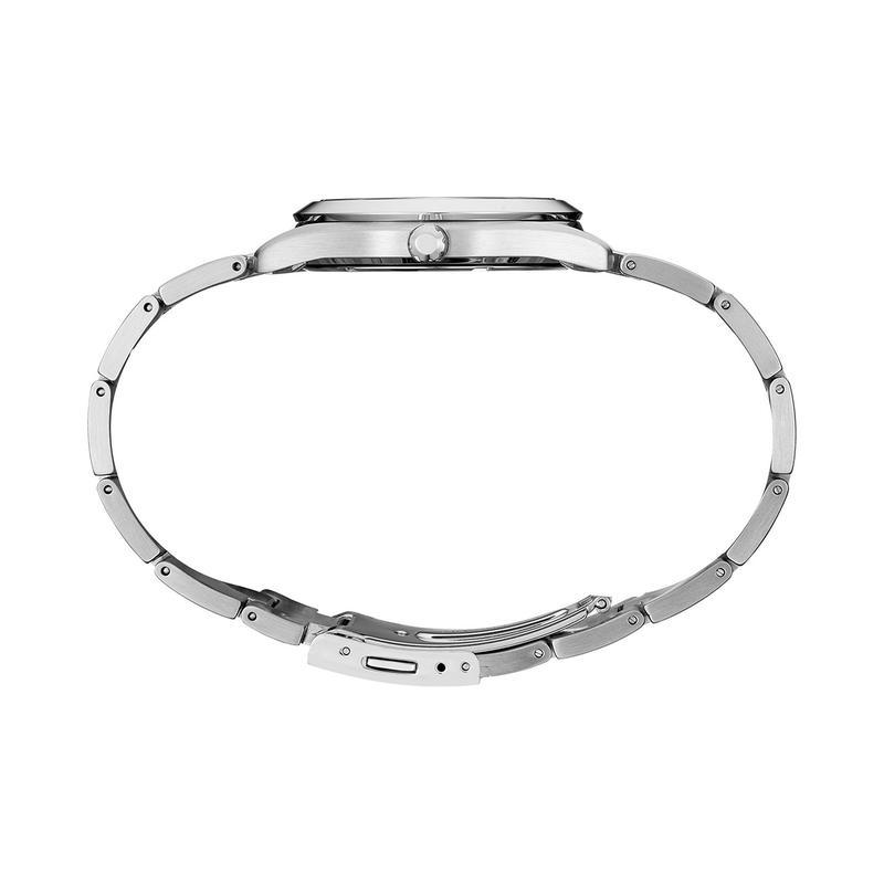 SEIKO 新款男士经典Essentials系列精钢腕表日历100米防水时尚商务运动