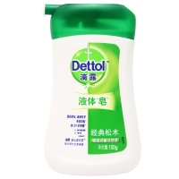 滴露（Dettol）滋润倍护抑菌洁肤露 液体香皂 瓶装香皂100g香皂液