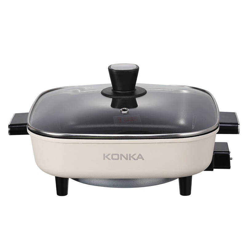 康佳电火锅5L多功能易清洗旋钮控温导热快速KGJK-1602