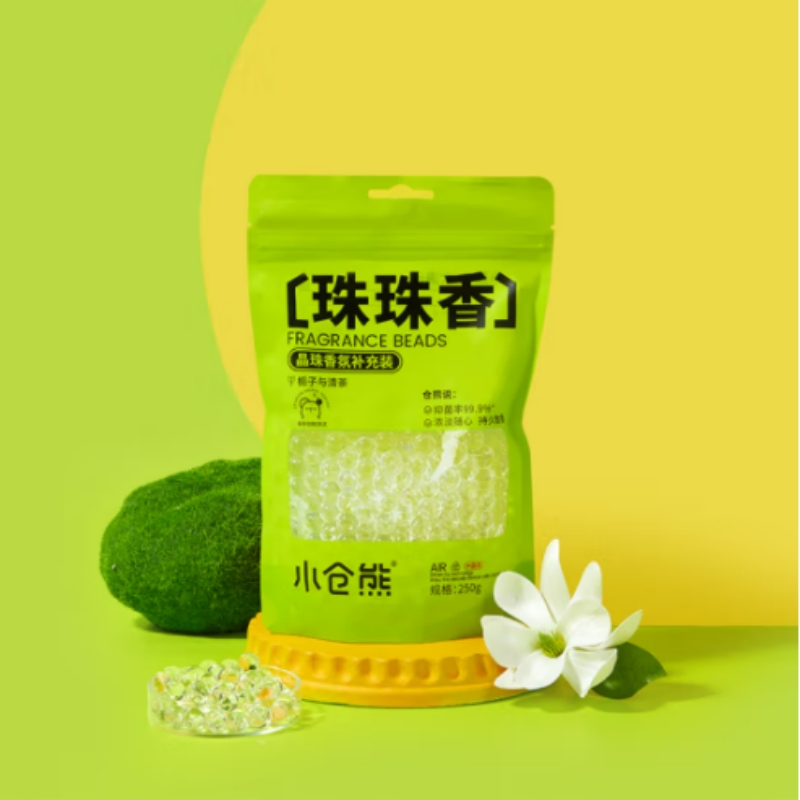 小仓熊 610095 晶珠香氛/落日橘子海 替换袋装 250g高清大图