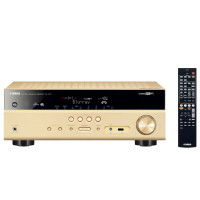 Yamaha/雅马哈 RX-V381数字AV高清5.1功放机 家用 音响大功率新品 金色