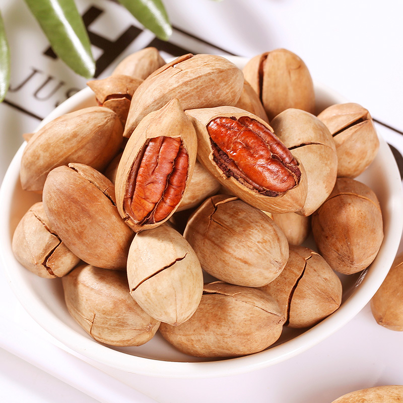 半日闲 碧根果手剥休闲零食坚果炒货 每日坚果