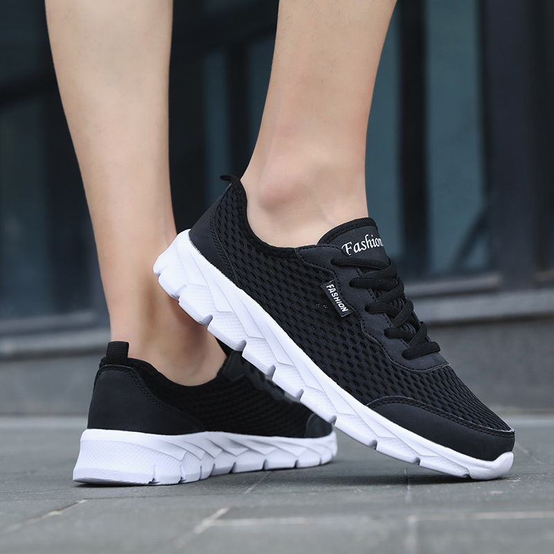 男鞋网鞋网布运动鞋男网眼跑步鞋网面夏季透气休闲鞋男旅游鞋