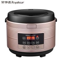 荣事达(Royalstar)微电脑电饭煲RFB-S40NF家用4L大容量2-6人多功能电饭锅黄晶不粘内胆24小时智能预约