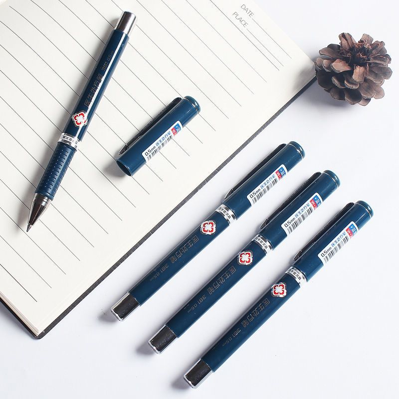 5mm蓝黑色648笔芯医生笔墨蓝12支 蓝黑色 6支笔/半盒