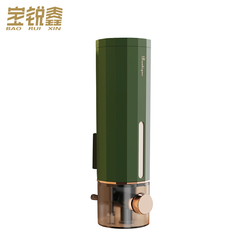 宝锐鑫 皂液器浴室泡沫挤压式 壁挂式 个高清大图