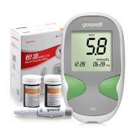 鱼跃（YUWELL）血糖仪 560悦准II型 家用智能血糖检测仪用试纸针头 50片试纸50针头
