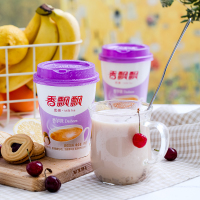 香飘飘奶茶 香芋味奶茶 便携式三连杯80g*3杯 休闲冲饮品 冲泡奶茶粉