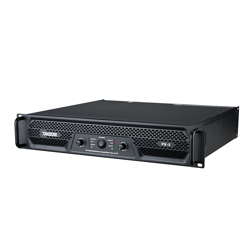 PX-5 专业功率放大器550w 散热排风系统 自动保护电路设计 精准增益控制高清大图