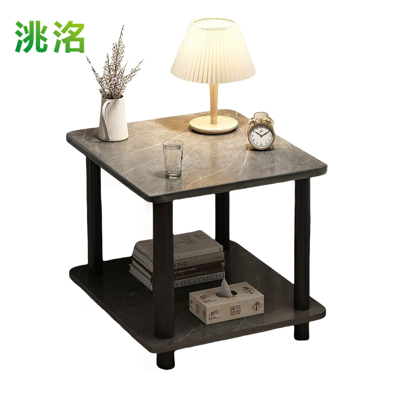 洮洺 简约床头柜 床头边几柜 40*40*52cm 个高清大图