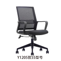 佳品文仪Y1205款55型号办公椅简约员工职员椅升降滑轮转椅电脑椅靠背椅宿舍椅培训洽谈椅（570*500*750mm）