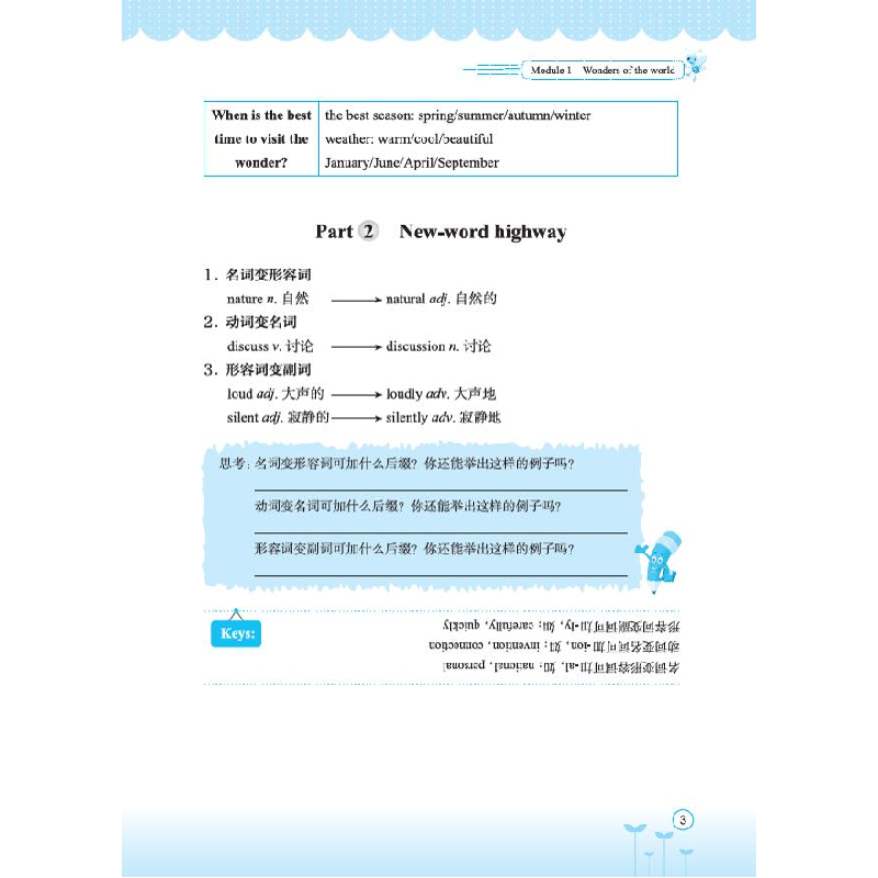 醉染图书初中英语同步词语手册 九年级上(W)9787572242052高清大图