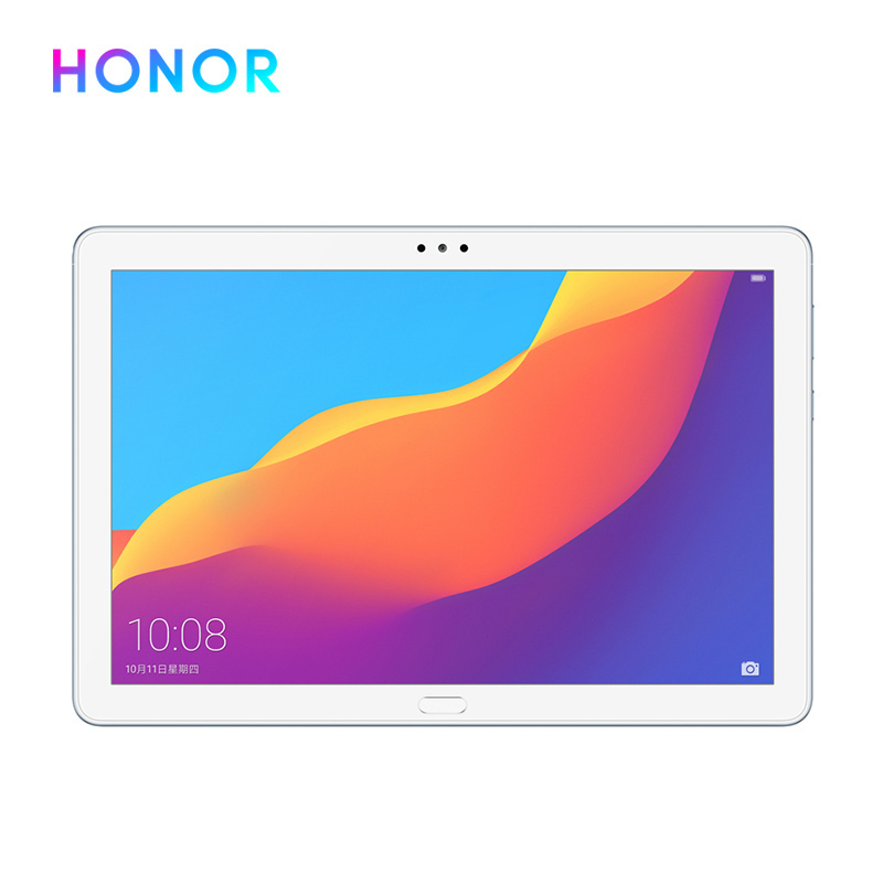 HONOR/华为荣耀平板5 10.1英寸全高清屏游戏影音平板电脑 4GB+128GB 麒麟8核芯片 哈曼卡顿音效 GT游戏加速 WiFi版 冰川蓝