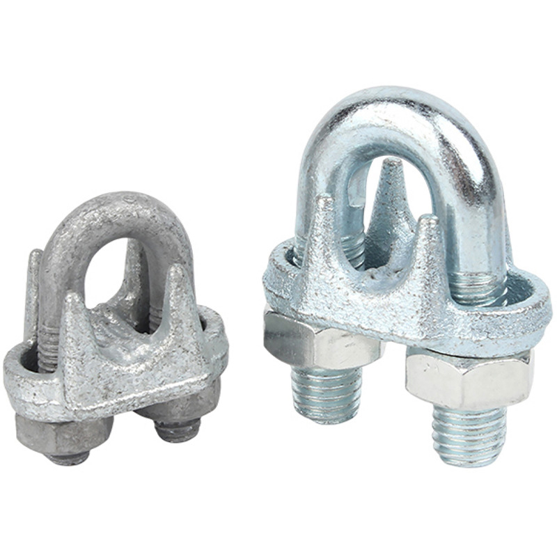 振之宏 热镀锌钢丝绳卡扣 M10 个高清大图