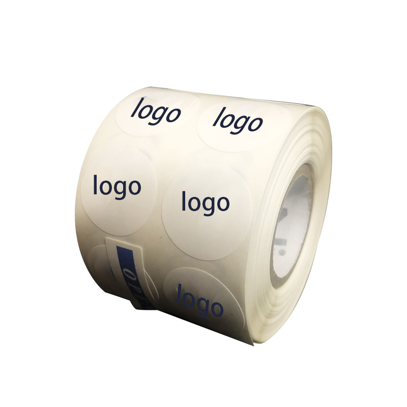 开仰（KAIYANG）PM-20-W-DX预印logo不干胶标签纸直径20mm/1000片/卷 白色