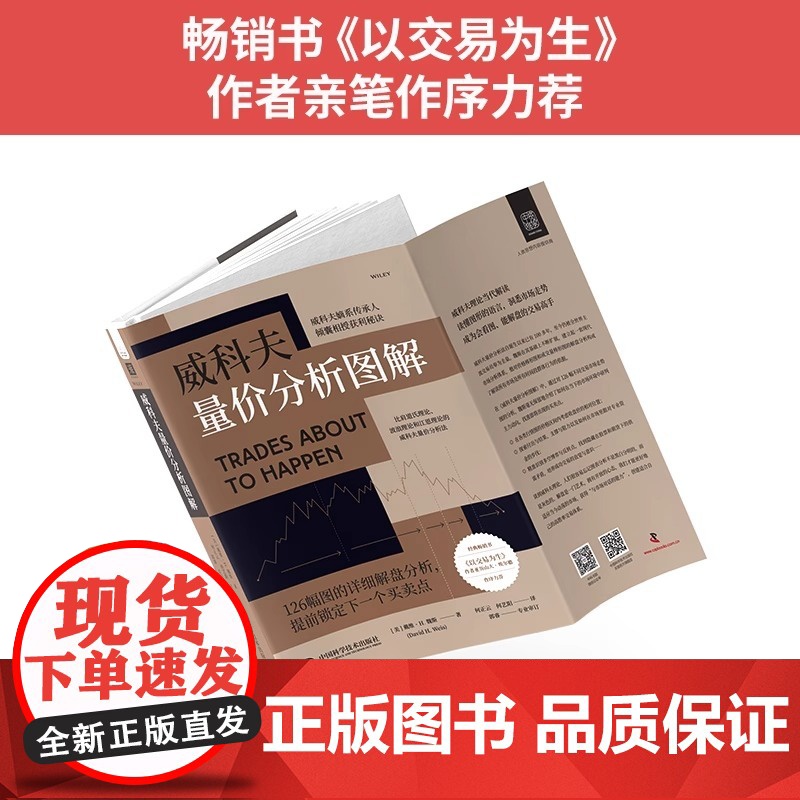 [央视网]威科夫量价分析图解 金融分析书籍股市分析分解卖点透析 读懂图形语言洞悉市场走势 成为会看图能解盘的交易高手ZK高清大图