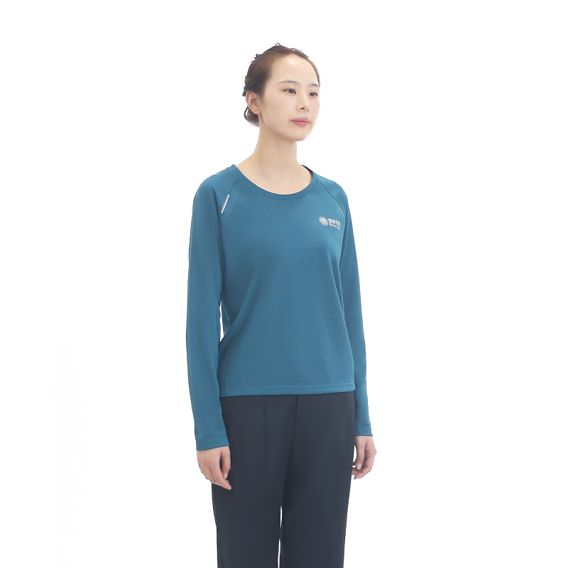 燕舞BD2FX823200R1F吸湿速干女长袖150-175(计价单位:件)深青绿色高清大图