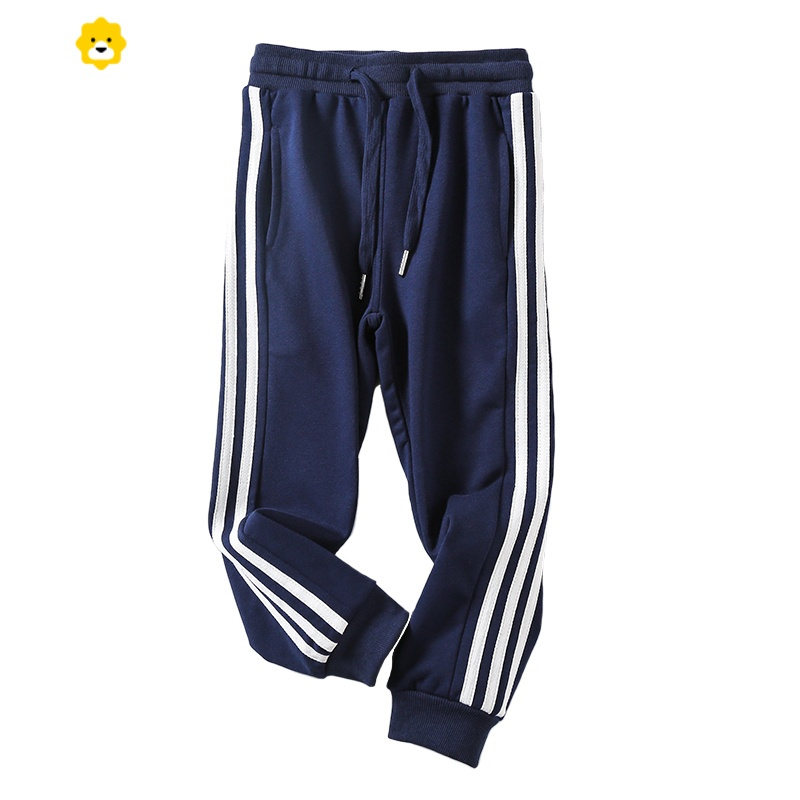 喻娄男孩休闲裤男童卫裤中大童运动裤春季新款长裤儿童裤子