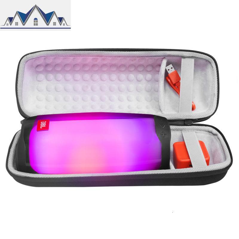 适用JBL Pulse4便携蓝牙音箱脉动4保护包收纳盒保护套硅胶套压 三维工匠收纳包图片