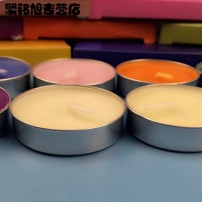 香薰蜡烛小蜡烛无烟蜡烛除味精油浪漫创意生日摆图茶蜡表白蜡烛-桉树10只一盒