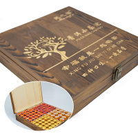 醉享 普洱茶熟茶小沱茶x木盒装 1000g