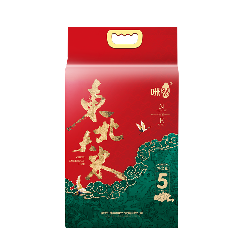 咪然 东北大米 5KG