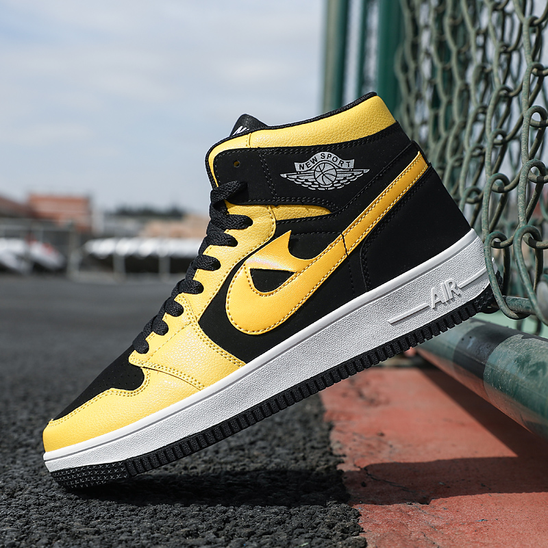 依妮可静aj1联名空军一号涂鸦男鞋板鞋情侣鞋小白鞋黑红脚趾潮流百搭