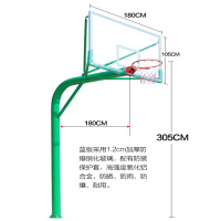 丝芝柔 篮球架 圆管 支