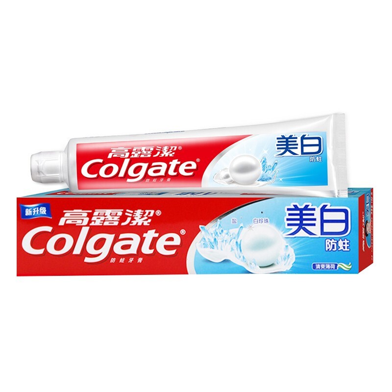 高露洁 防蛀美白牙膏-140g